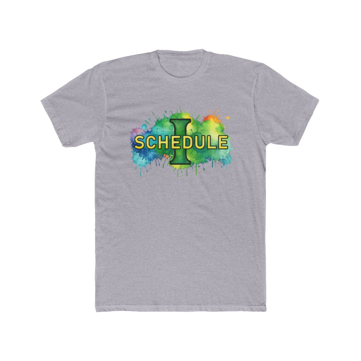 Schedule 1 Heavy Cotton Tee, Gift for Stoners, Fun Summer Shirt, Everyday Wear, Vibrant Graphic Tee, Video Game Apparel, Schedule One
