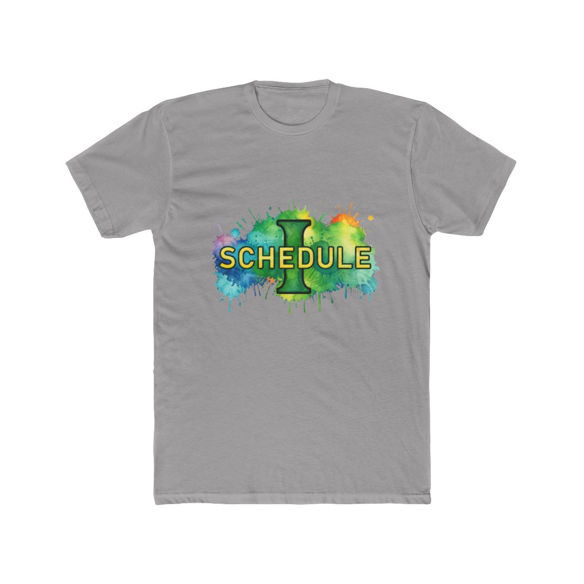 Schedule 1 Heavy Cotton Tee, Gift for Stoners, Fun Summer Shirt, Everyday Wear, Vibrant Graphic Tee, Video Game Apparel, Schedule One
