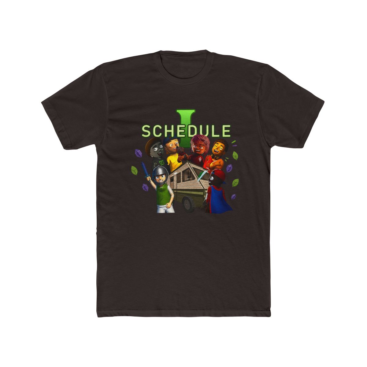 Schedule 1 Meme T Shirt | Funny Schedule 1 Gaming T Shirt | Vintage Benji Coleman Gaming Merch - alternate angle 2, merchandise
