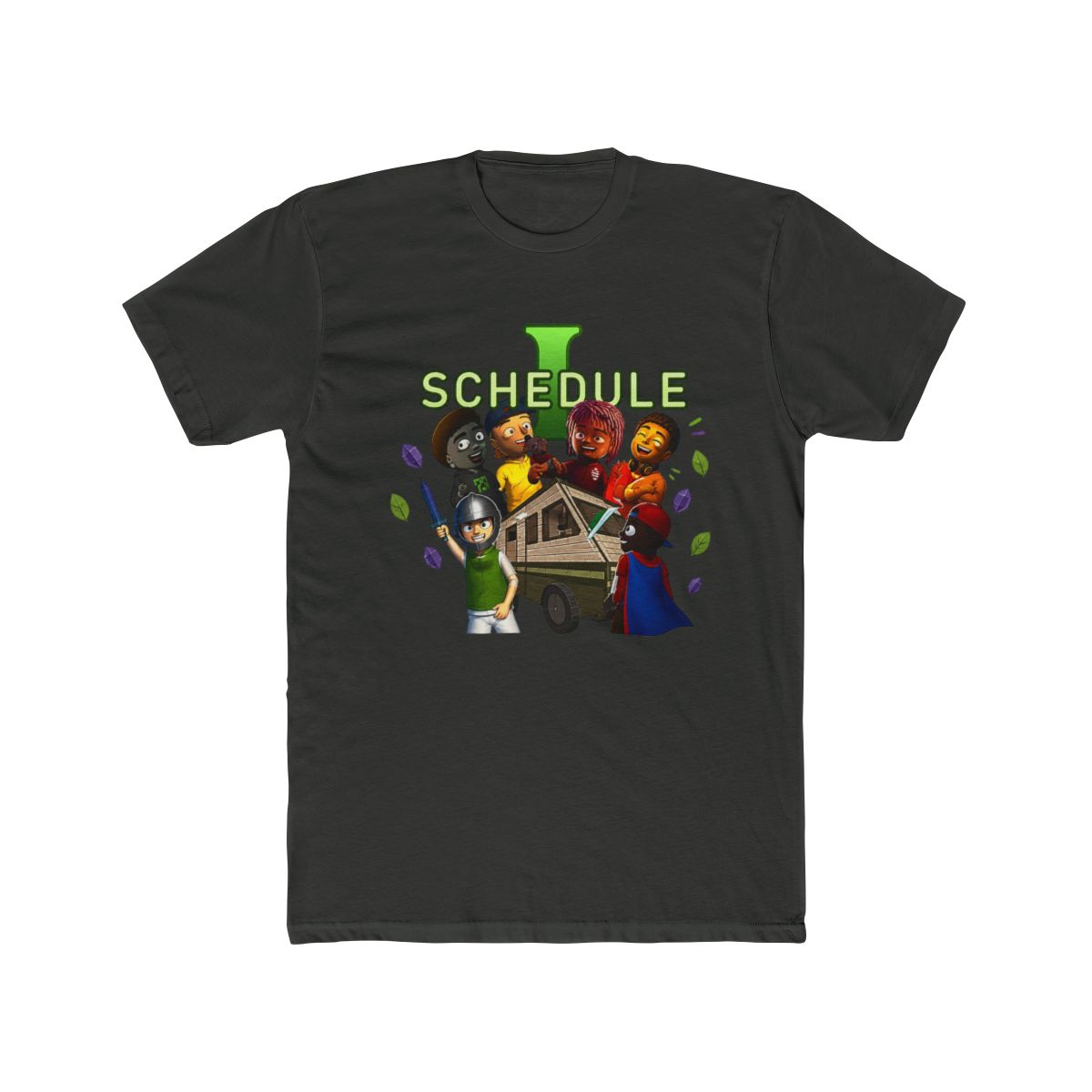 Schedule 1 Meme T Shirt | Funny Schedule 1 Gaming T Shirt | Vintage Benji Coleman Gaming Merch - alternate angle 5, merchandise